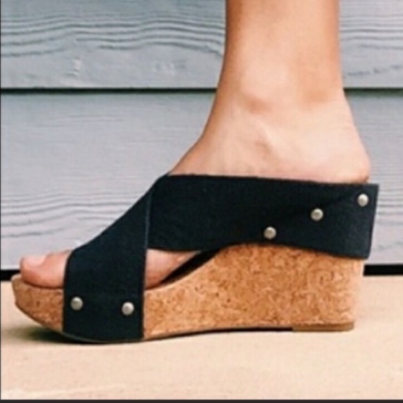 Lucky Brand Miller 2 Wedge Sandals 